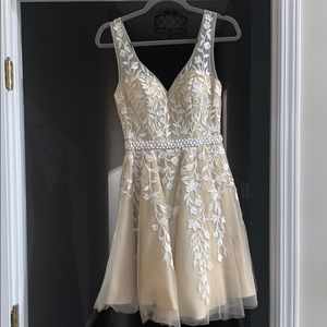 Soieblu prom dress Sheer/Nude